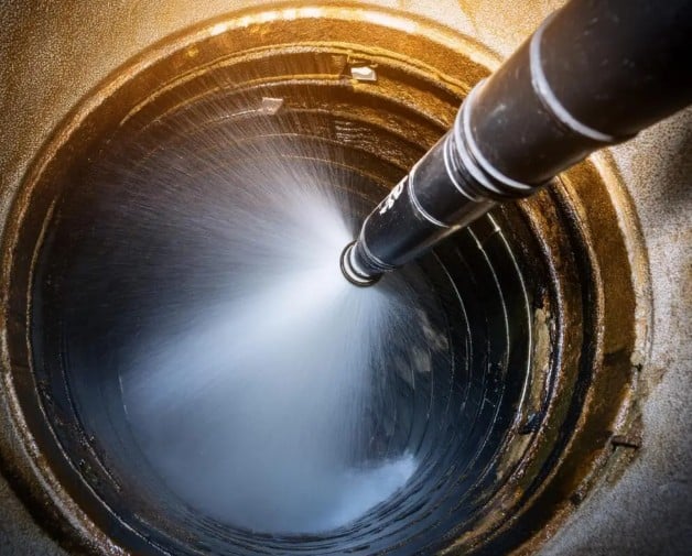 Hydro-jetting plumbing service preventing future clogs