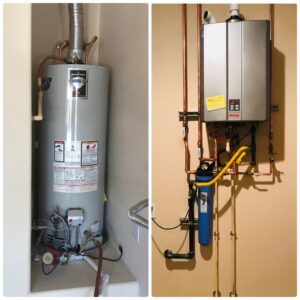tank & tankless water heater