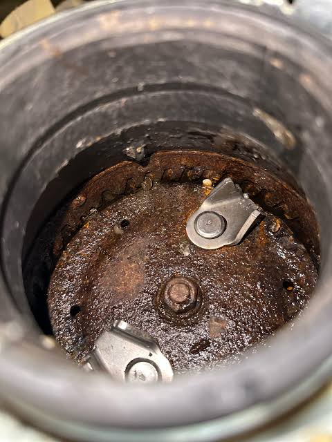 Jammed garbage disposal