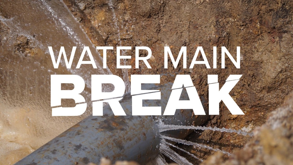 broken water main