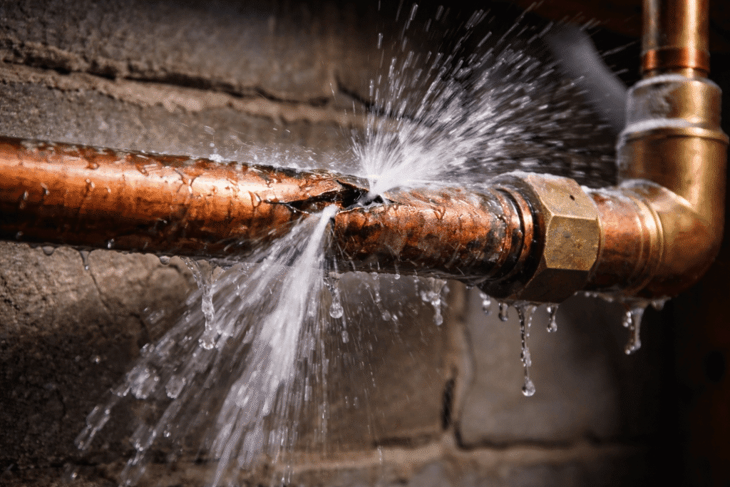 broken pipe