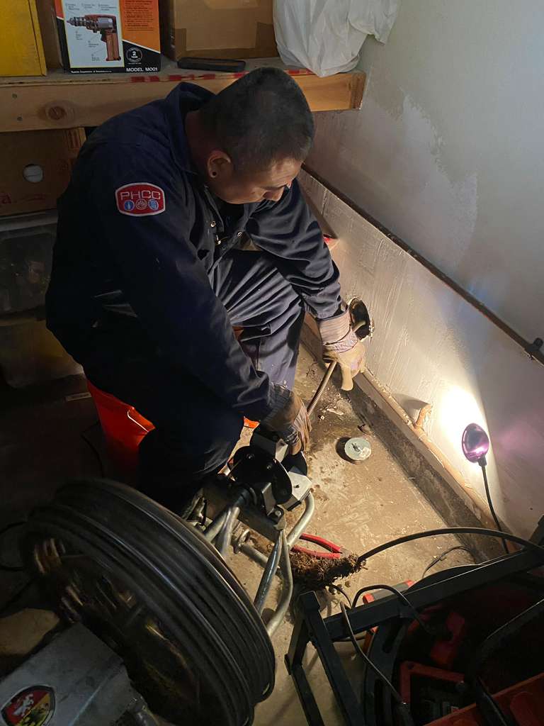 main drain cleaning