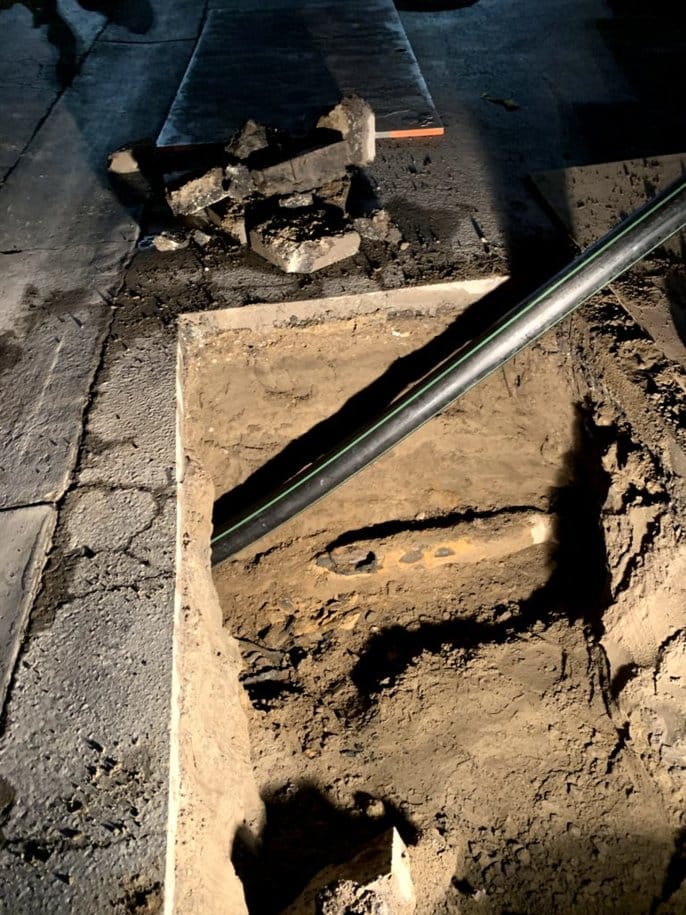 ongoing trenchless sewer repair
